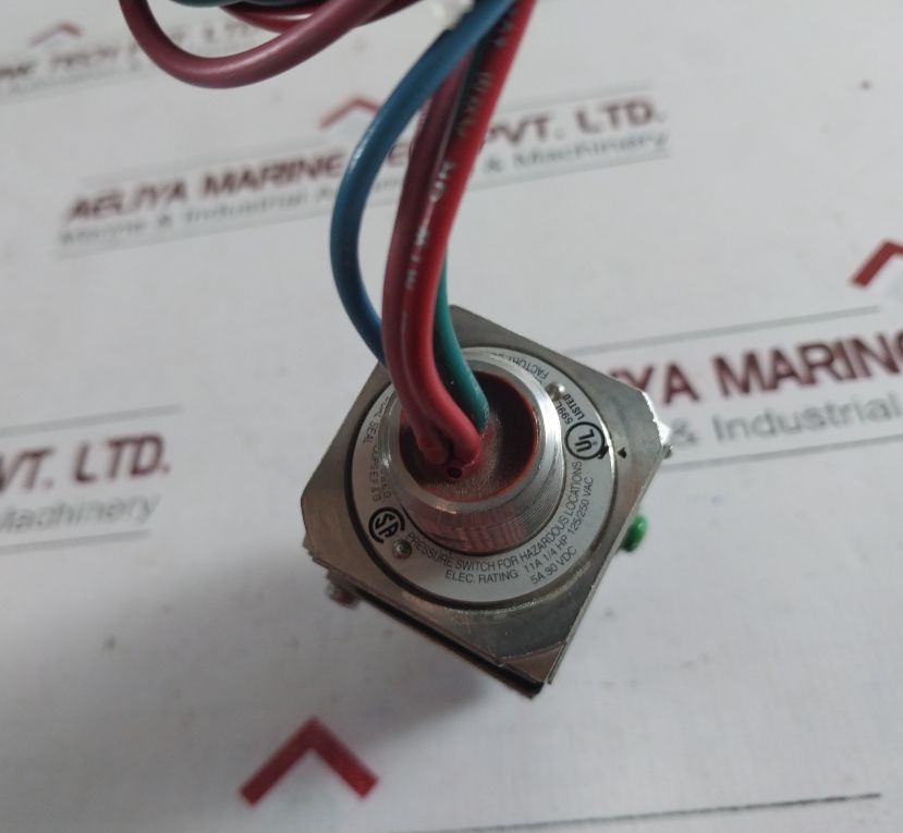 Barksdale 9692X-1Cc-3-s0694 Flameproof Switch With Rexroth 100% Ed Solenoid Coil