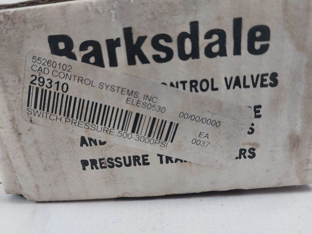 Barksdale 9692X-1Cc-3-s0694 Flameproof Switch With Rexroth 100% Ed Solenoid Coil