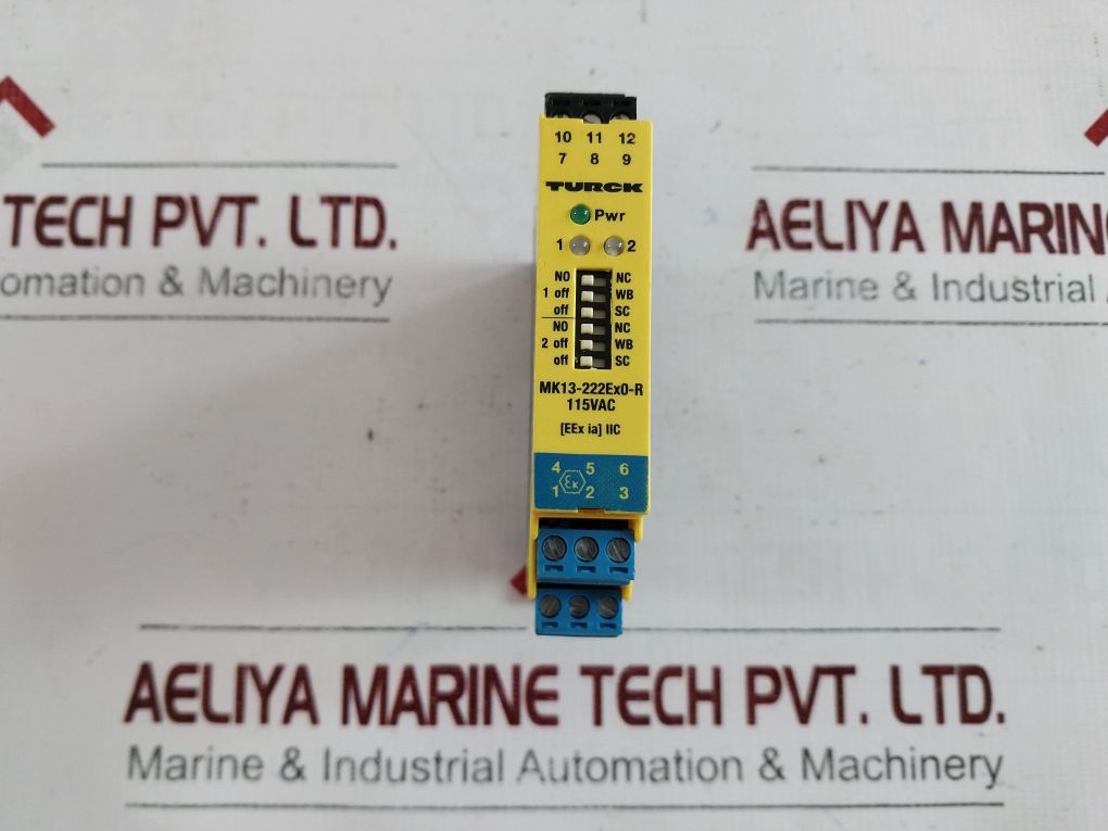 Turck Mk13-222Ex0-r/115Vac Switching Amplifier