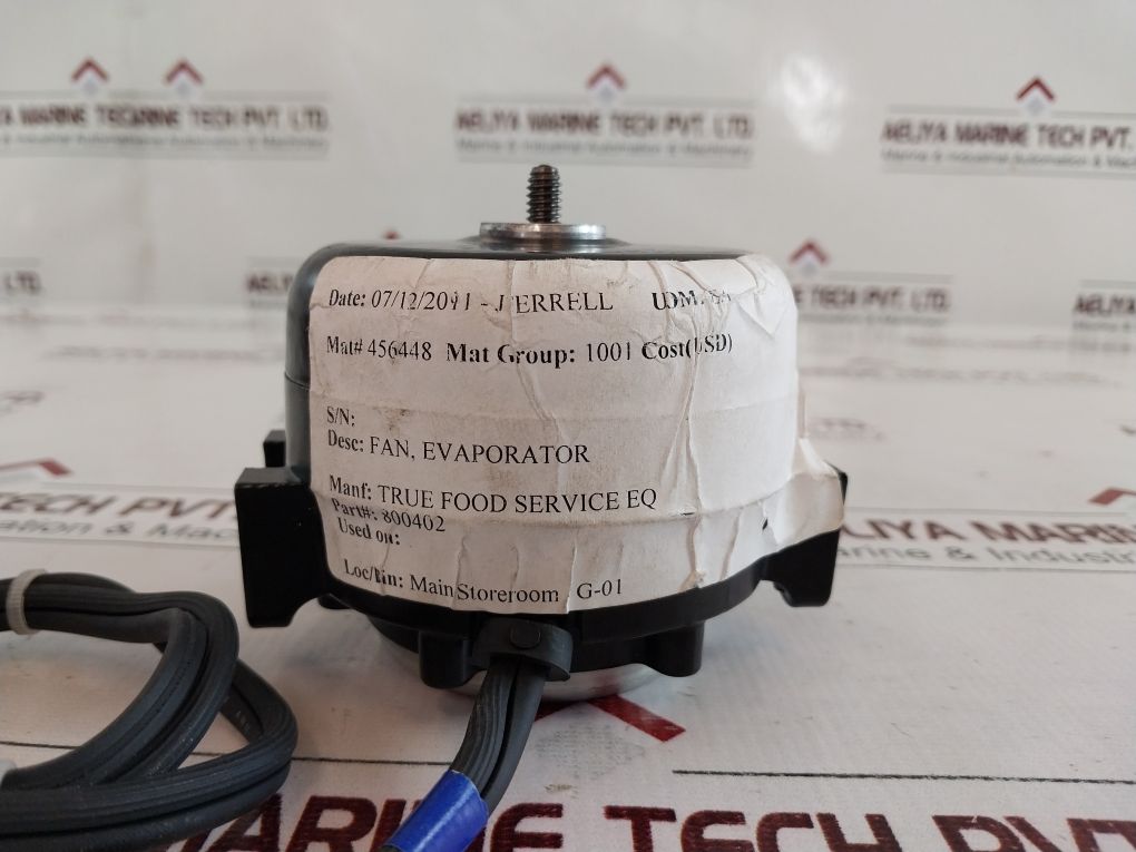 Morrill Motors Sp-b9Hs16 Evaporator Fan Motor 800402