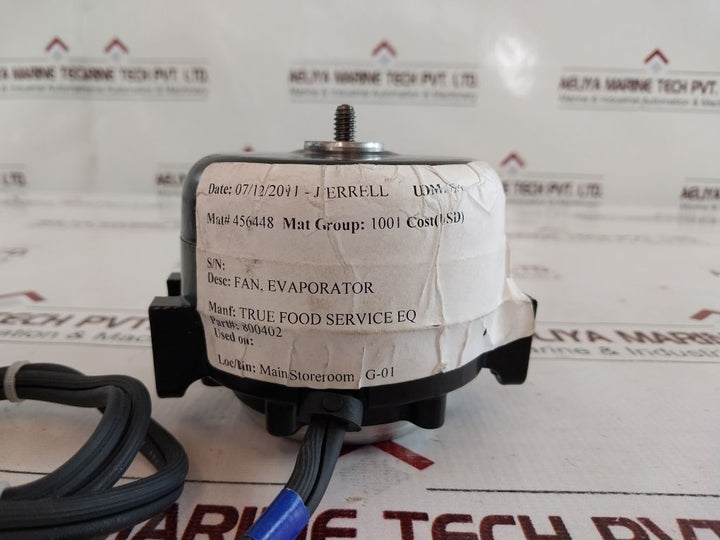Morrill Motors Sp-b9Hs16 Evaporator Fan Motor 800402