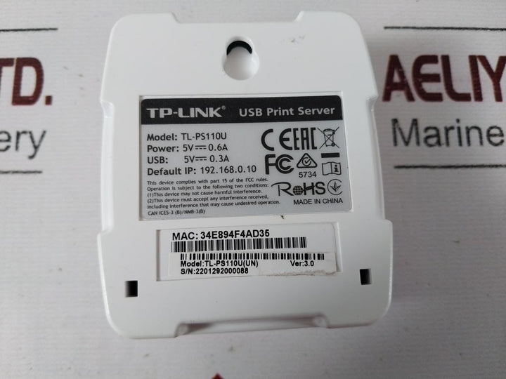 Tp-link Tl-ps110U Usb Print Server