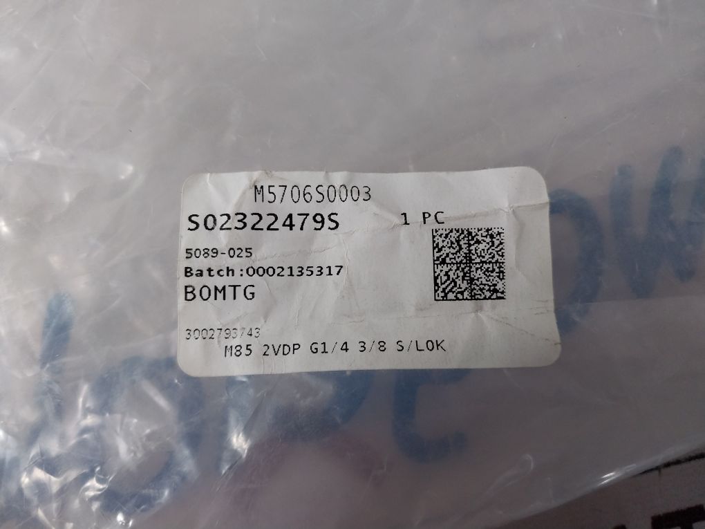 Swagelok M5706S0003 Process Interface Valves And Process Monoflanges Valve