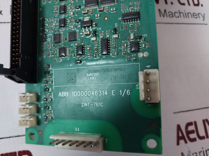 Abb Zint-7B1C Interface Board
