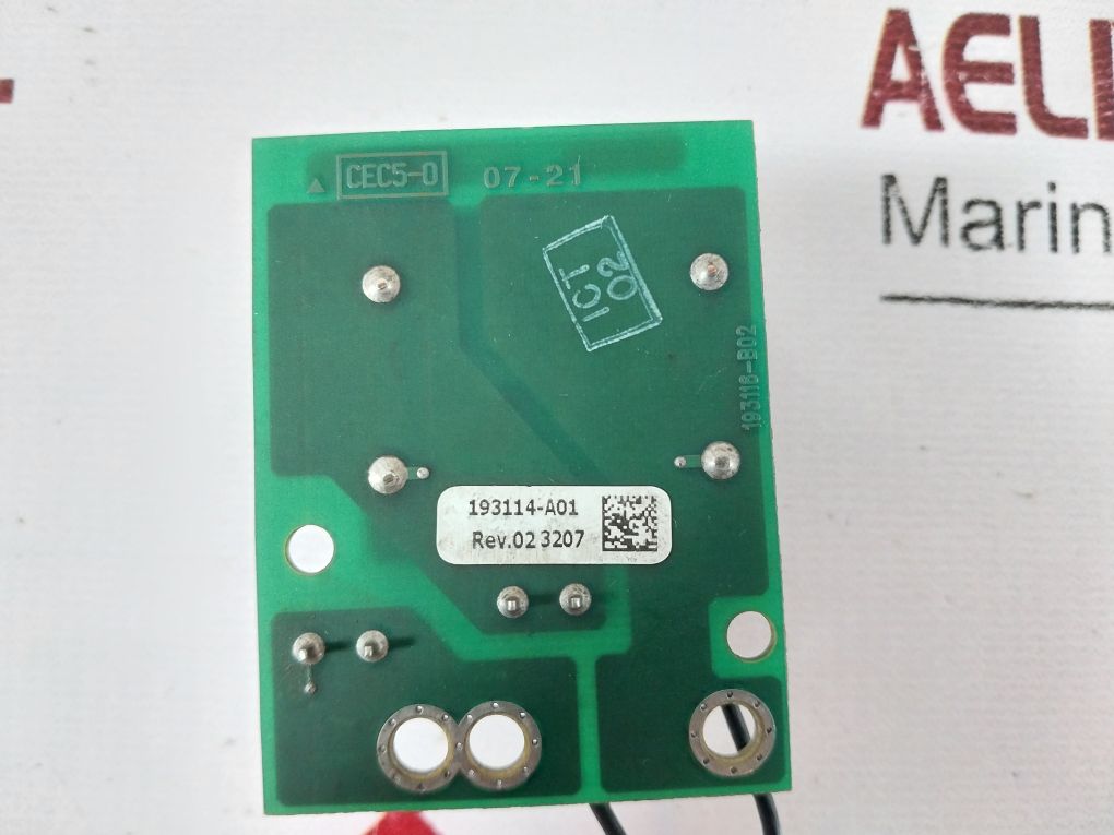 Rockwell Automation 193114-a01 Circuit Board