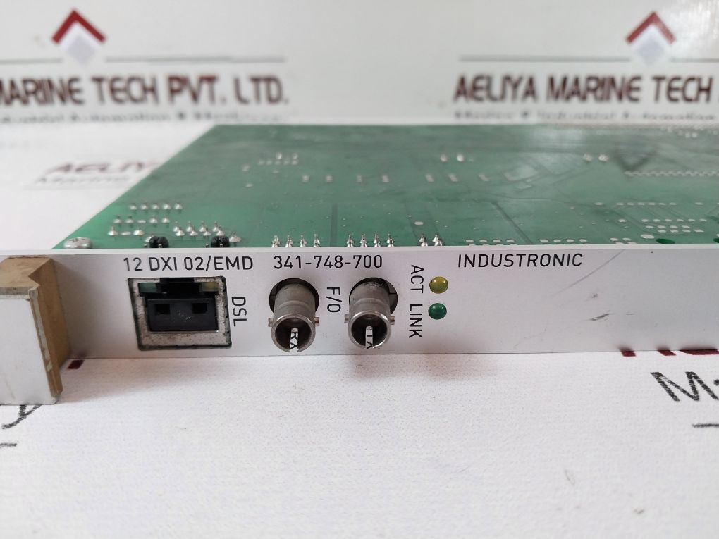 Industronic 12 Dxi 02/Emd Unit Interface Card 341-748-700