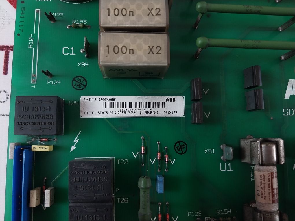 Abb Sdcs-pin-20Xb Driver Board Sdcs-pin-205B Rev.C