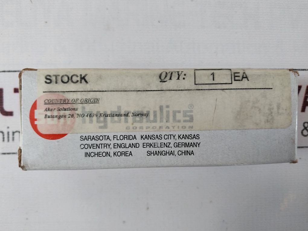 Sun Hydraulics Cbca-lin Counterbalance Valve