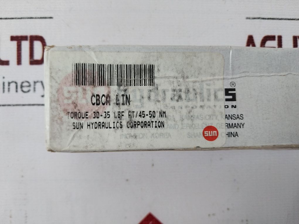 Sun Hydraulics Cbca-lin Counterbalance Valve