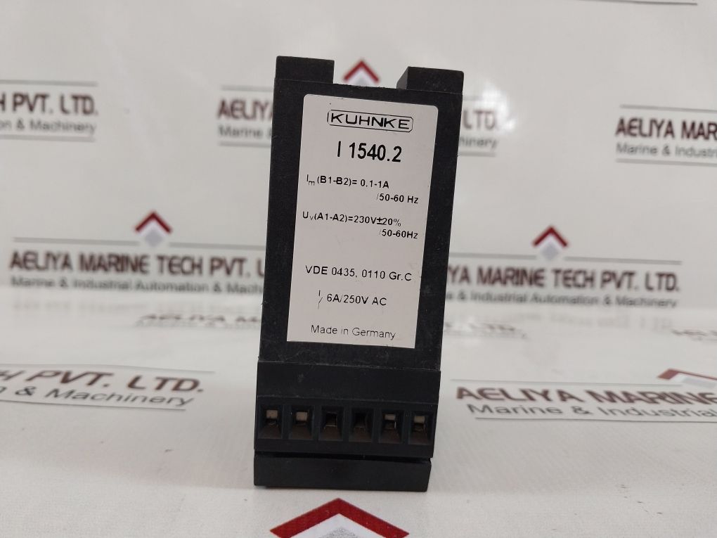 Kuhnke I 1540.2 Current Monitoring Relay Free Shipping 