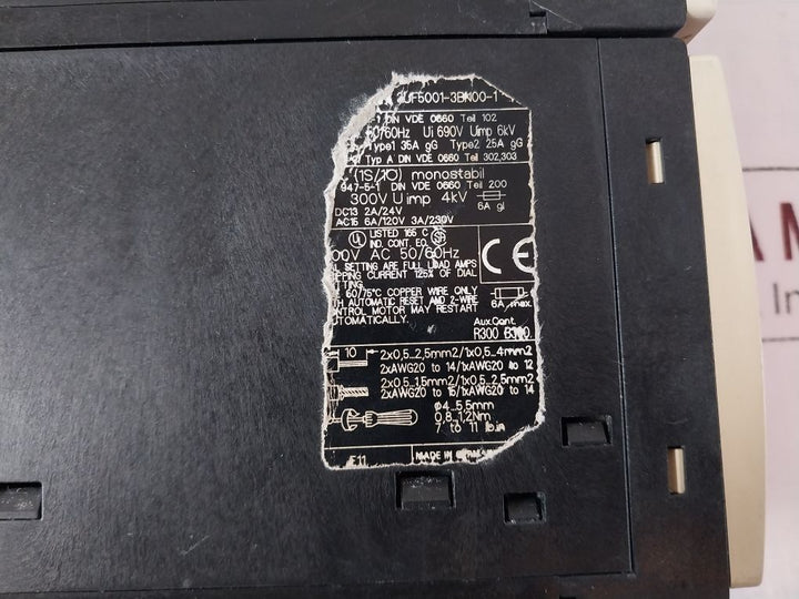 Siemens 3Uf5001-3Bn00-1 Simcode Module