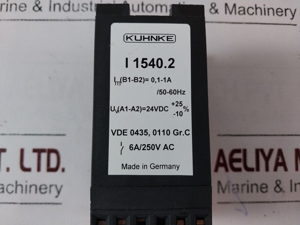 Kuhnke I 1540.2 Current Monitoring Relay Free Shipping