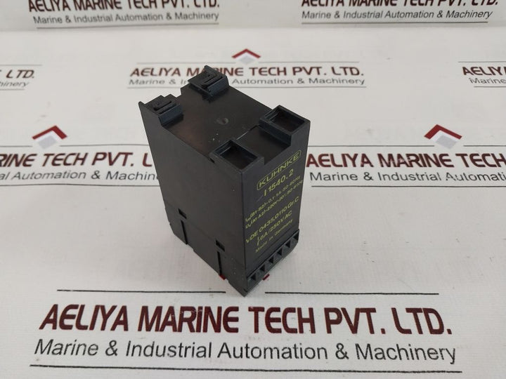 Kuhnke I 1540.2 Current Monitoring Relay Free Shipping By Express