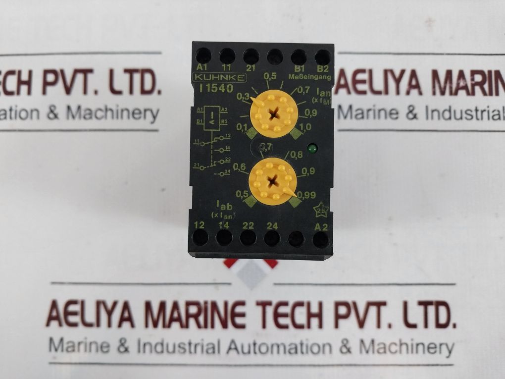 Kuhnke I 1540.2 Current Monitoring Relay Free Shipping By Express