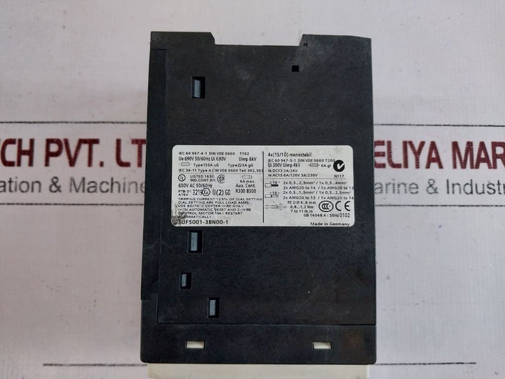 Siemens 3Uf5001-3Bn00-1 Profibus-dp Simocode Module Free Shipping By Express