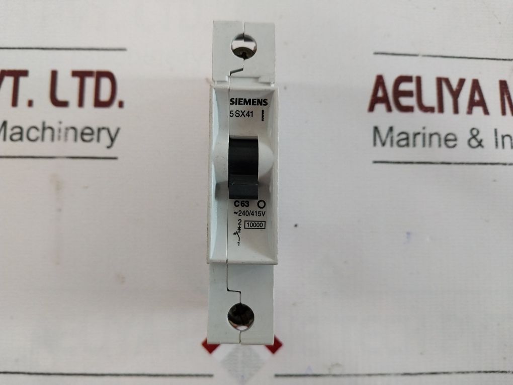 Lot Of 6X Siemens 5Sx41 C63 Circuit Breaker