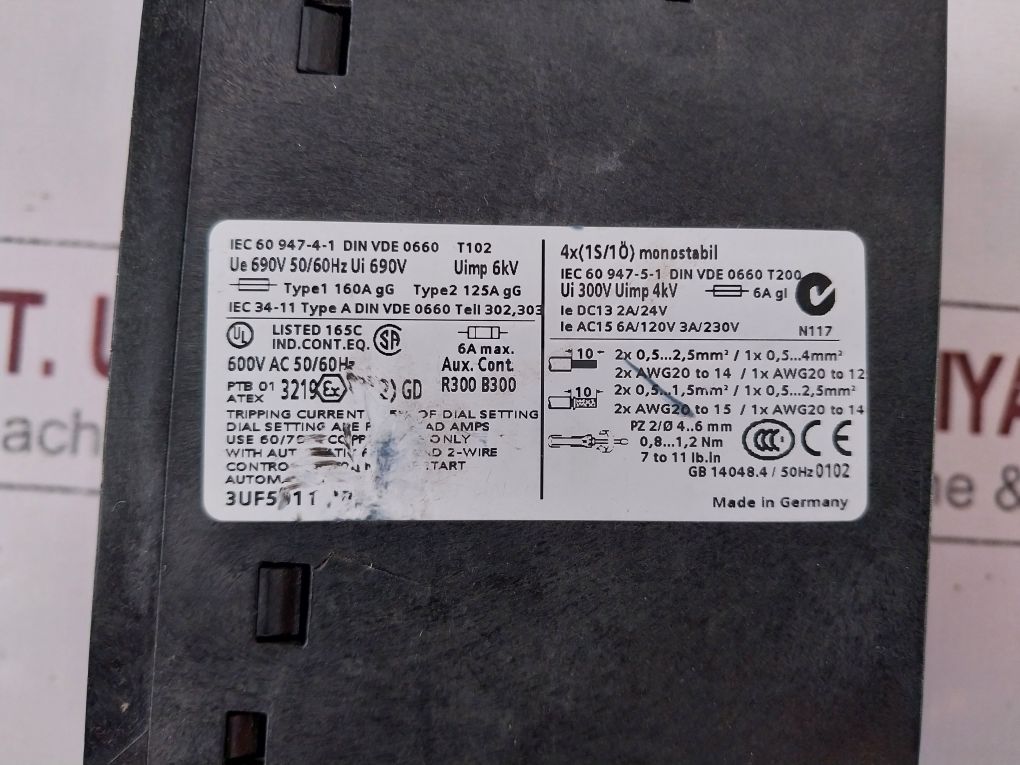 Siemens 3Uf5011-3Bn00-1 Simcode-dp Basic Unit Free Shipping