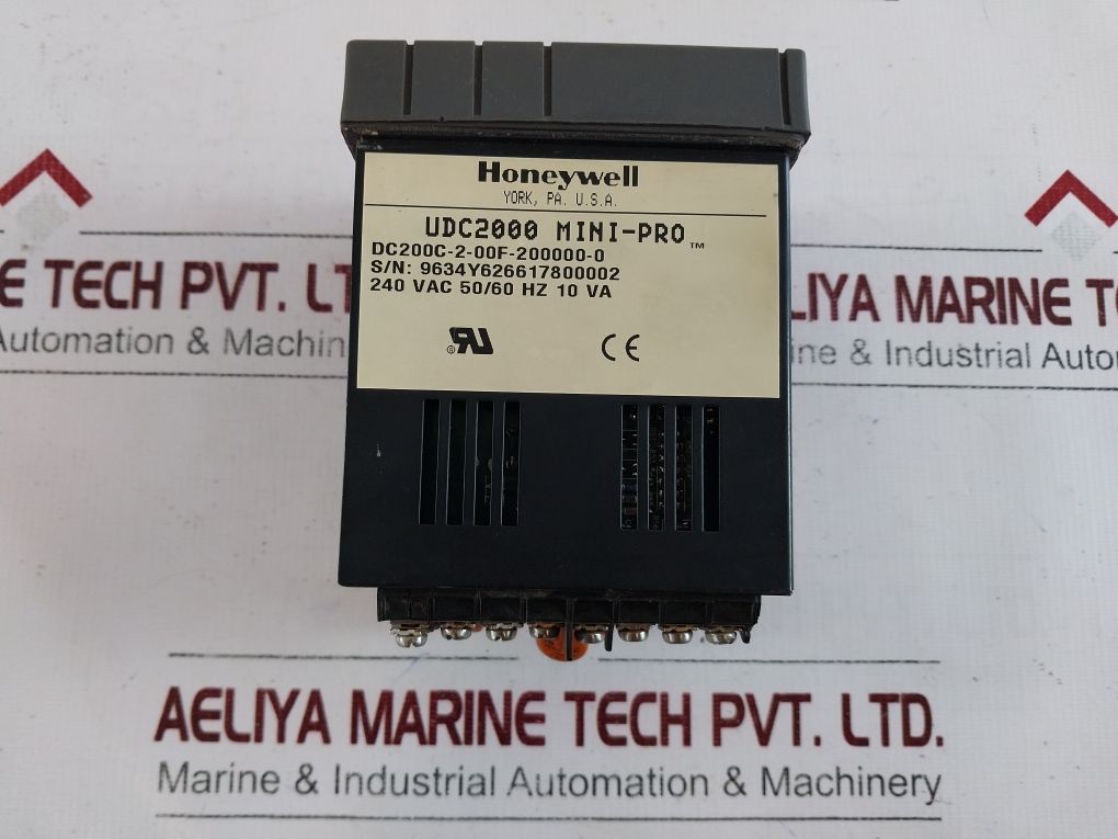 Honeywell Udc2000 Mini-pro Temperature Controller Dc200C-2-00F-200000-0