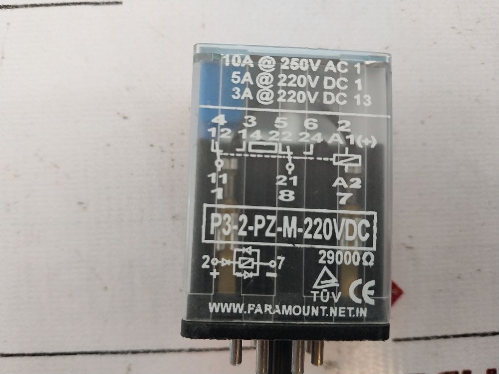 Paramount P3-2-pz-m-220Vdc Relay – Aeliya Marine Tech