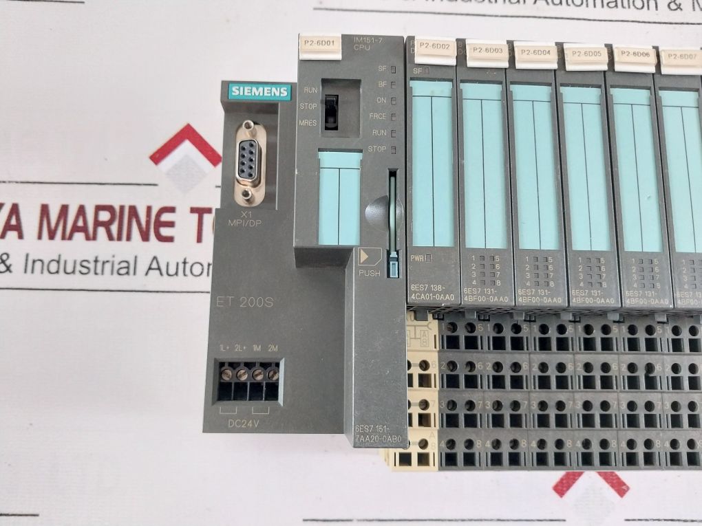 Siemens Im151-7 Cpu 6Es7 151-7Aa20-0Ab0 With Module Rack Free Shipping