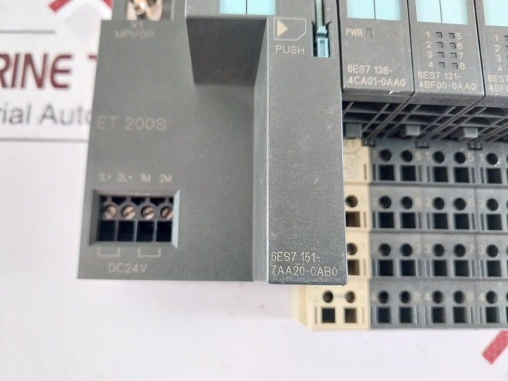 Siemens Im151-7 Cpu 6Es7 151-7Aa20-0Ab0 With Module Rack Free Shipping