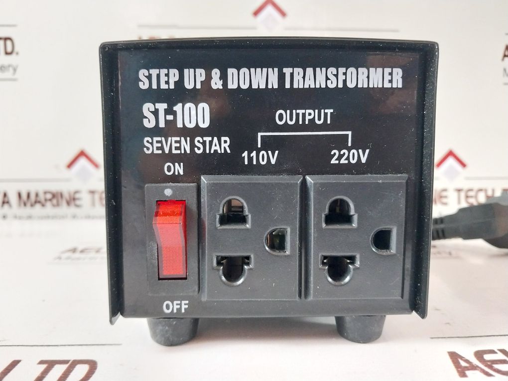 Seven Star St-100 Step Up & Down Transformer 110/220V