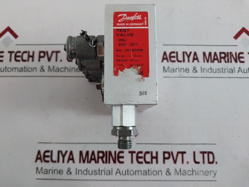 Danfoss Mbv 5000-2311 Test Valve 061B7006