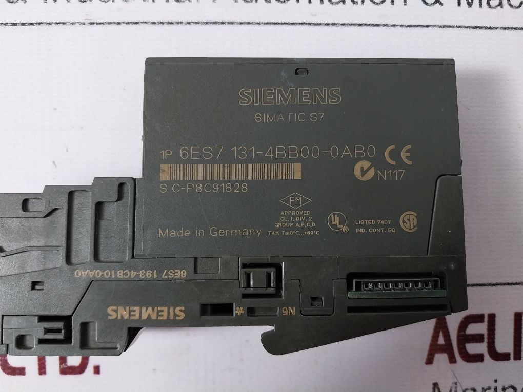 Siemens 6Es7 131-4Bb00-0Ab0 Input Module 6Es7 193-4Cb10-0Aa0 
