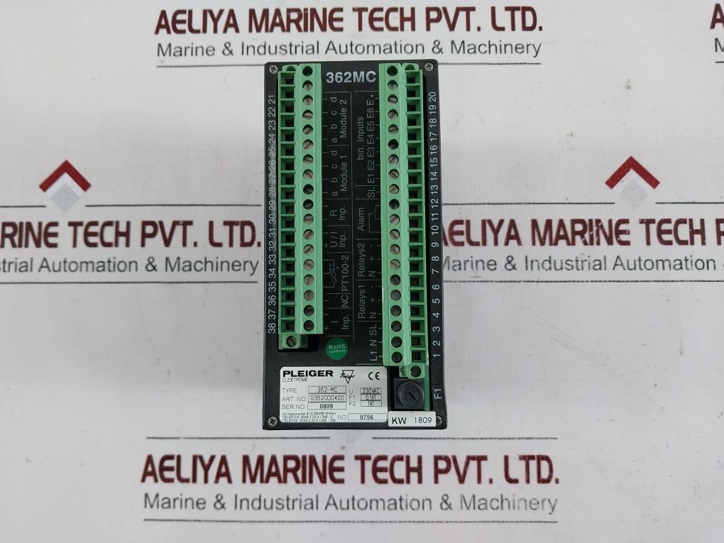 Pleiger Elektronik 362Mc Pid Controller 9362000400