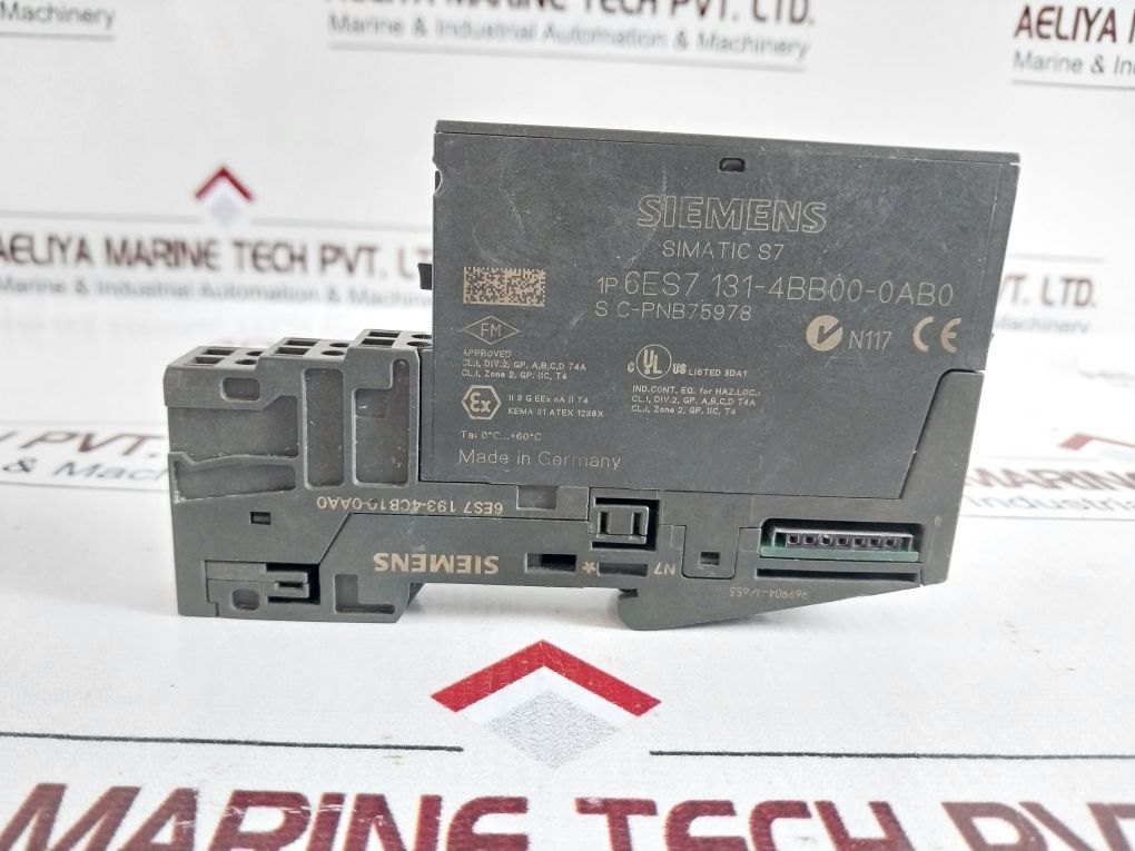 Siemens 6Es7 131-4Bb00-0Ab0 Input Module 6Es7 193-4Cb10-0Aa0