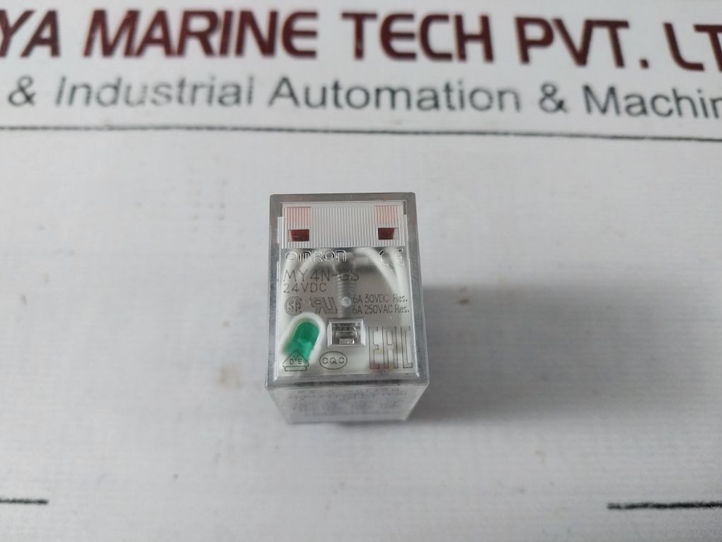 Lot Of 2X Omron My4N-gs Miniature Power Relay 24Vdc