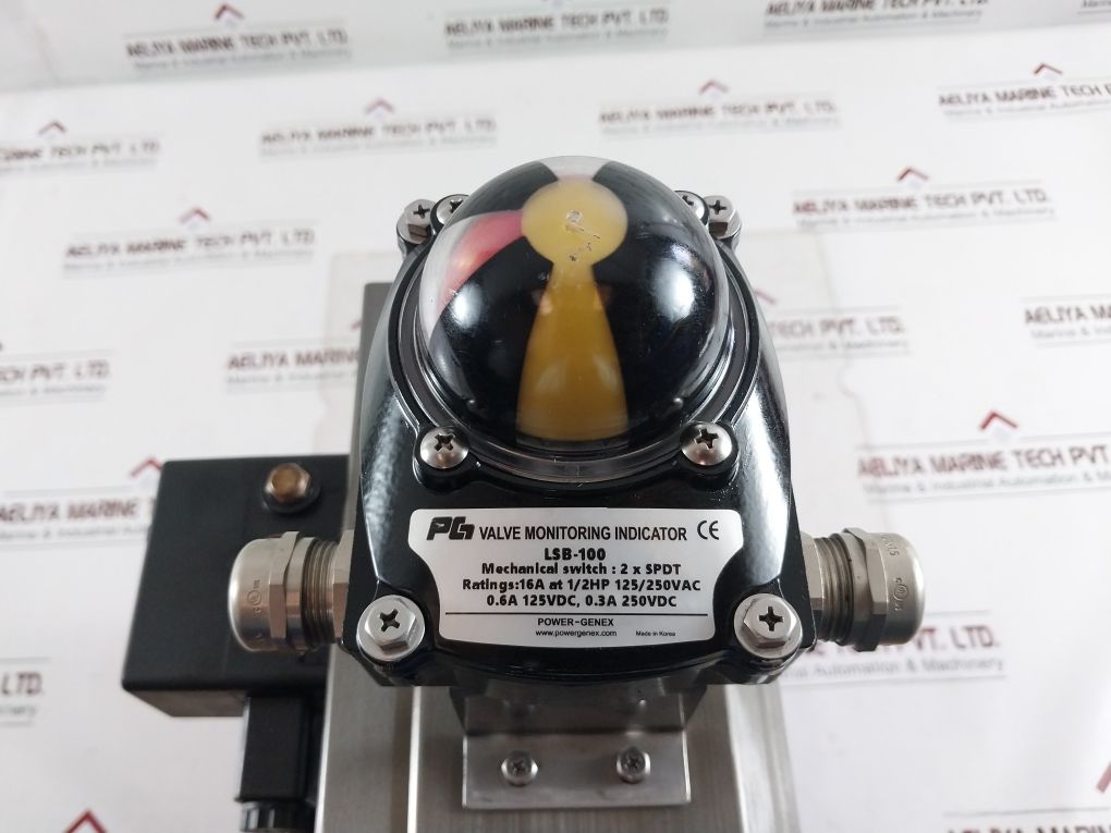 Klinger 115 F7/10Q17 Actuators With Pg Lsb-100 Valve Monitoring Indicator