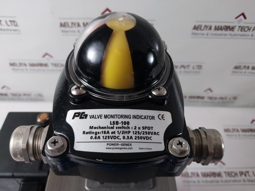 Klinger 100 F7/10Q22 Actuators With Lsb-100 Valve Monitoring Indicator