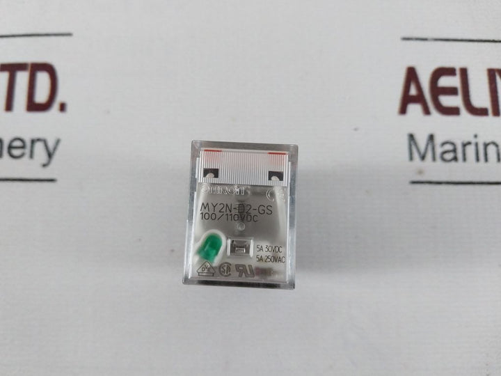 Lot Of 2X Omron My2N-d2-gs Relay