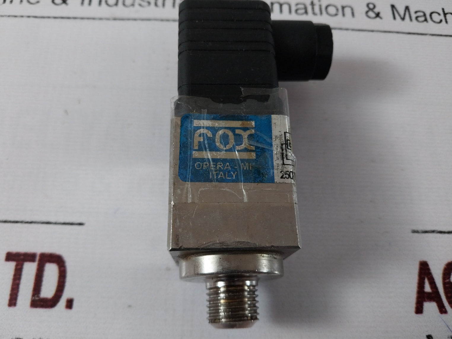 Fox K6 Pressure Switches 250Vac-0,5A/ 110 Vdc- 0,15A