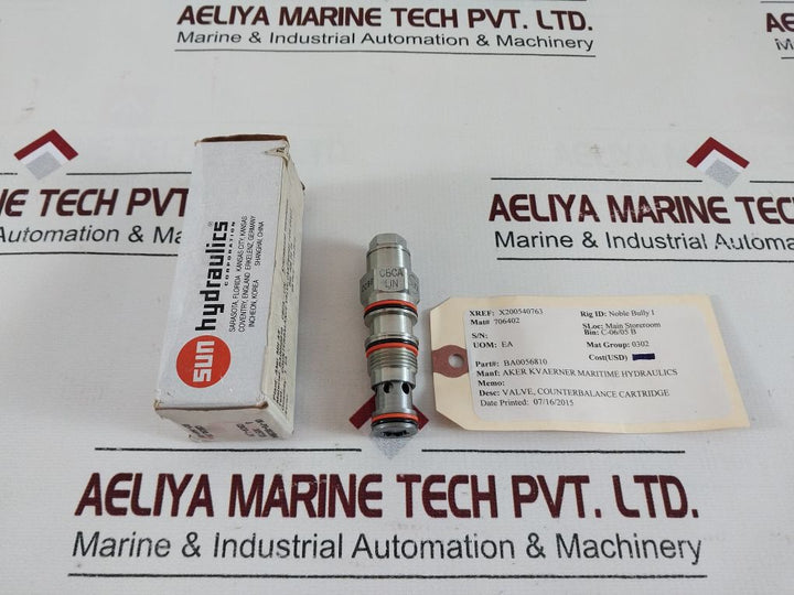 Sun Hydraulics Cbca-lin Counterbalance Valve

