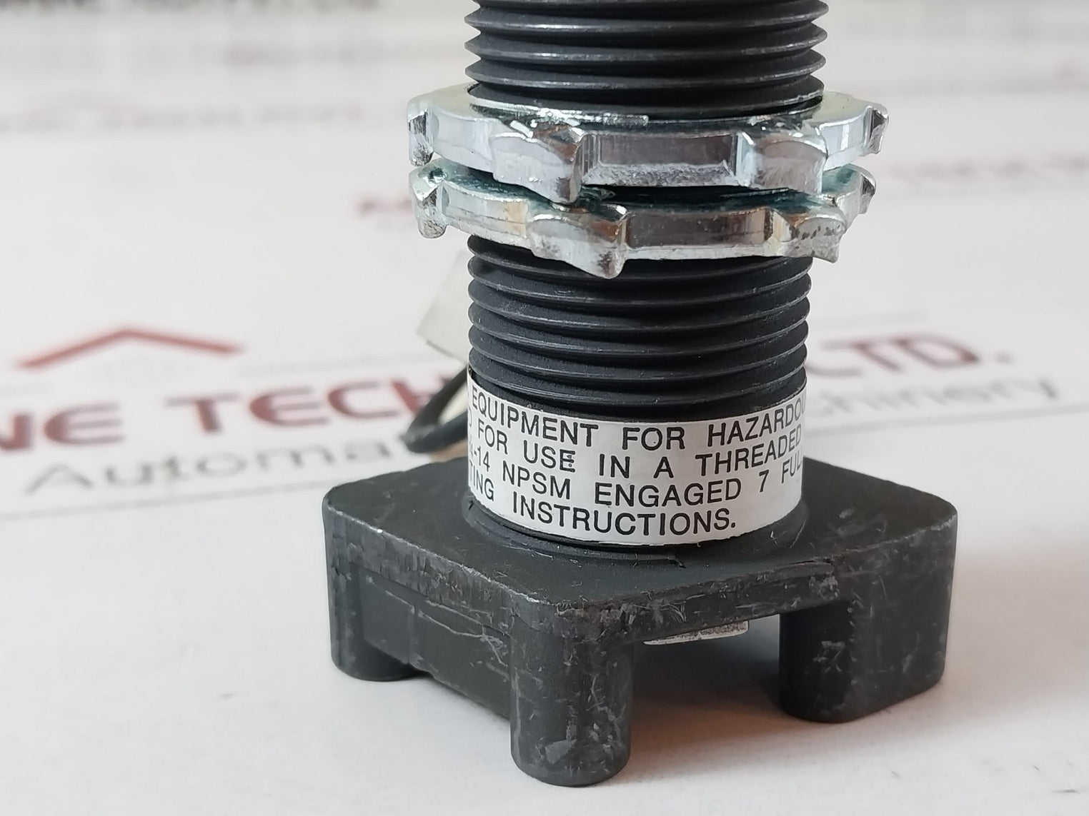 Adalet 5237-7 Explosion Proof Pilot Light/Switch Redseries Xlp