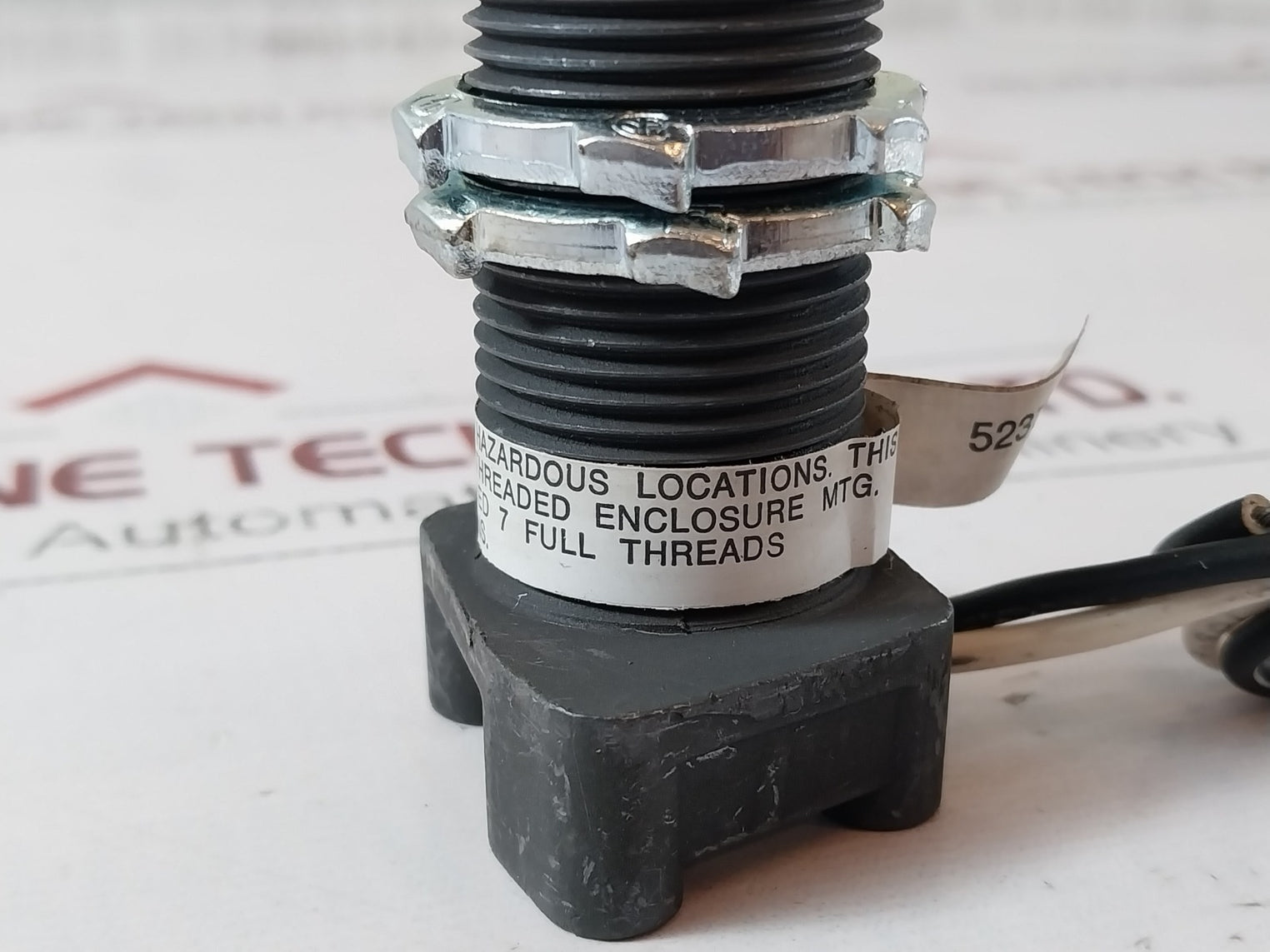 Adalet 5237-7 Explosion Proof Pilot Light/Switch Redseries Xlp