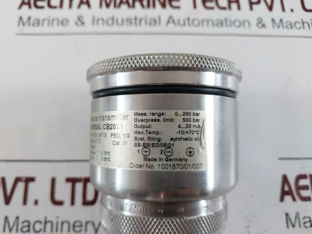 Labom Cb2031 Pressure Transmitter