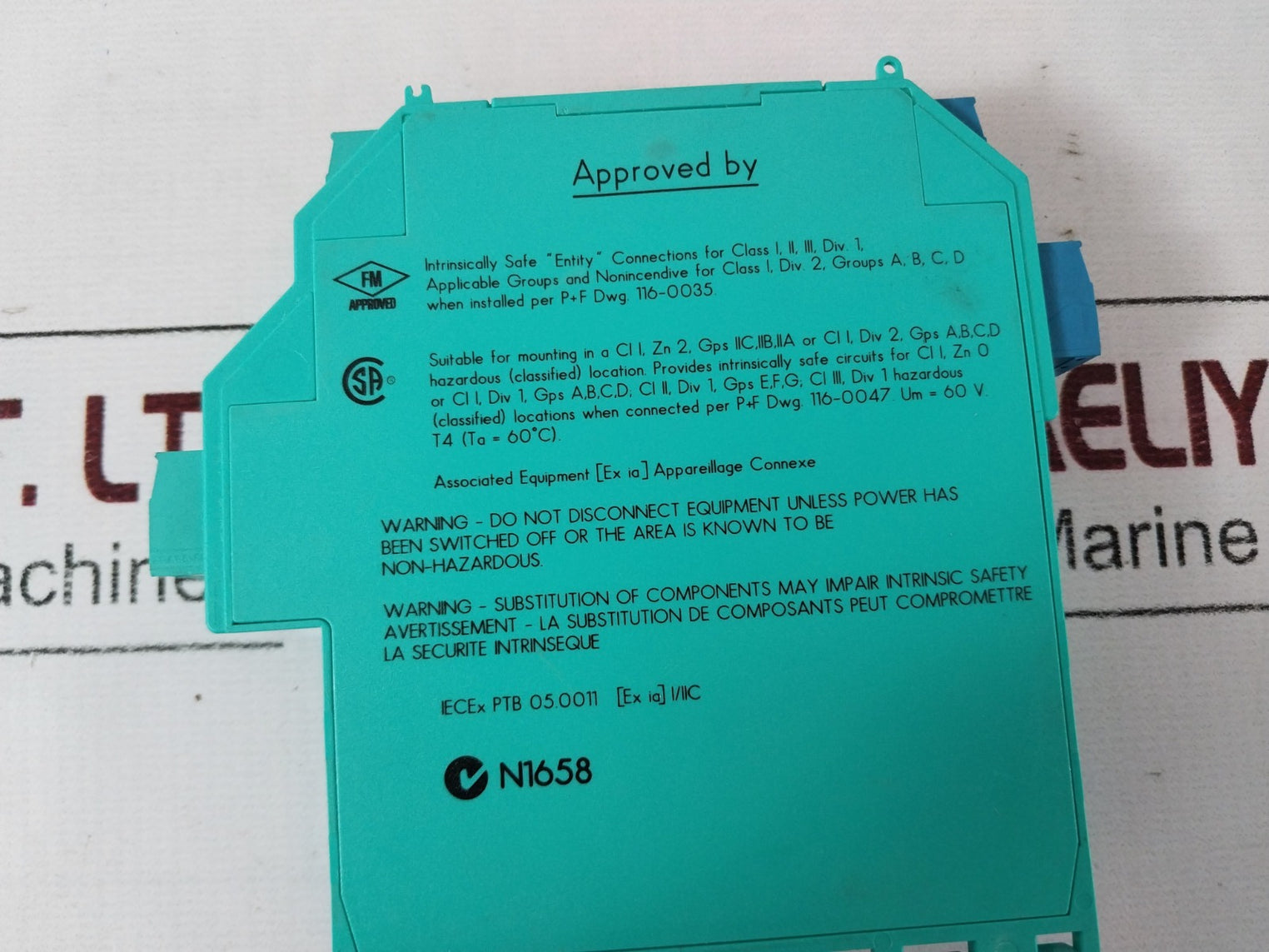 Pepperl+Fuchs Kfd2-st2-ex2 Isolator Barrier 181000 