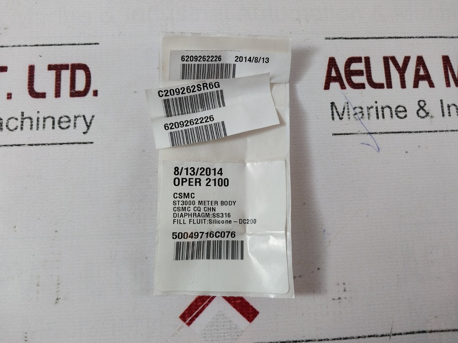 50049716C076 St3000 Meter Body Oper 2100 Csmc