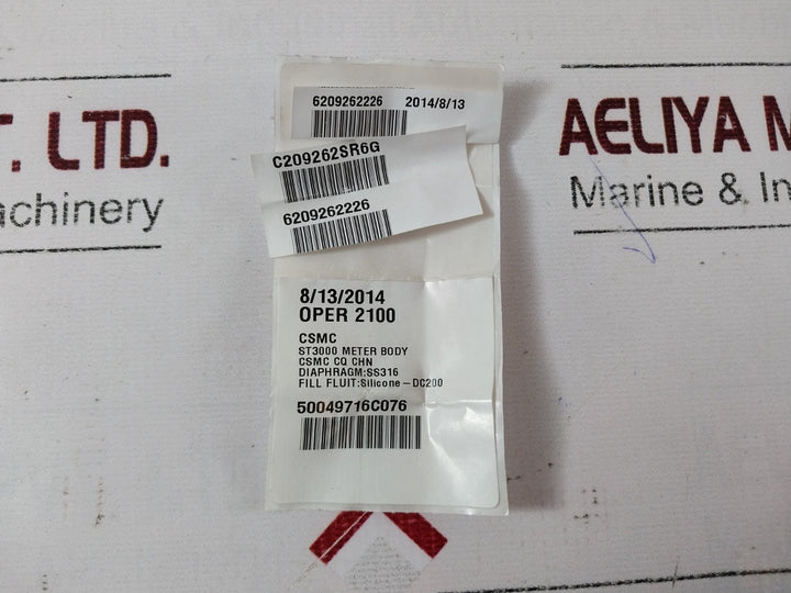 50049716C076 St3000 Meter Body Oper 2100 Csmc