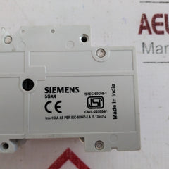 Siemens 5Sx42 C6 2-pole Circuit Breaker ~240/415V