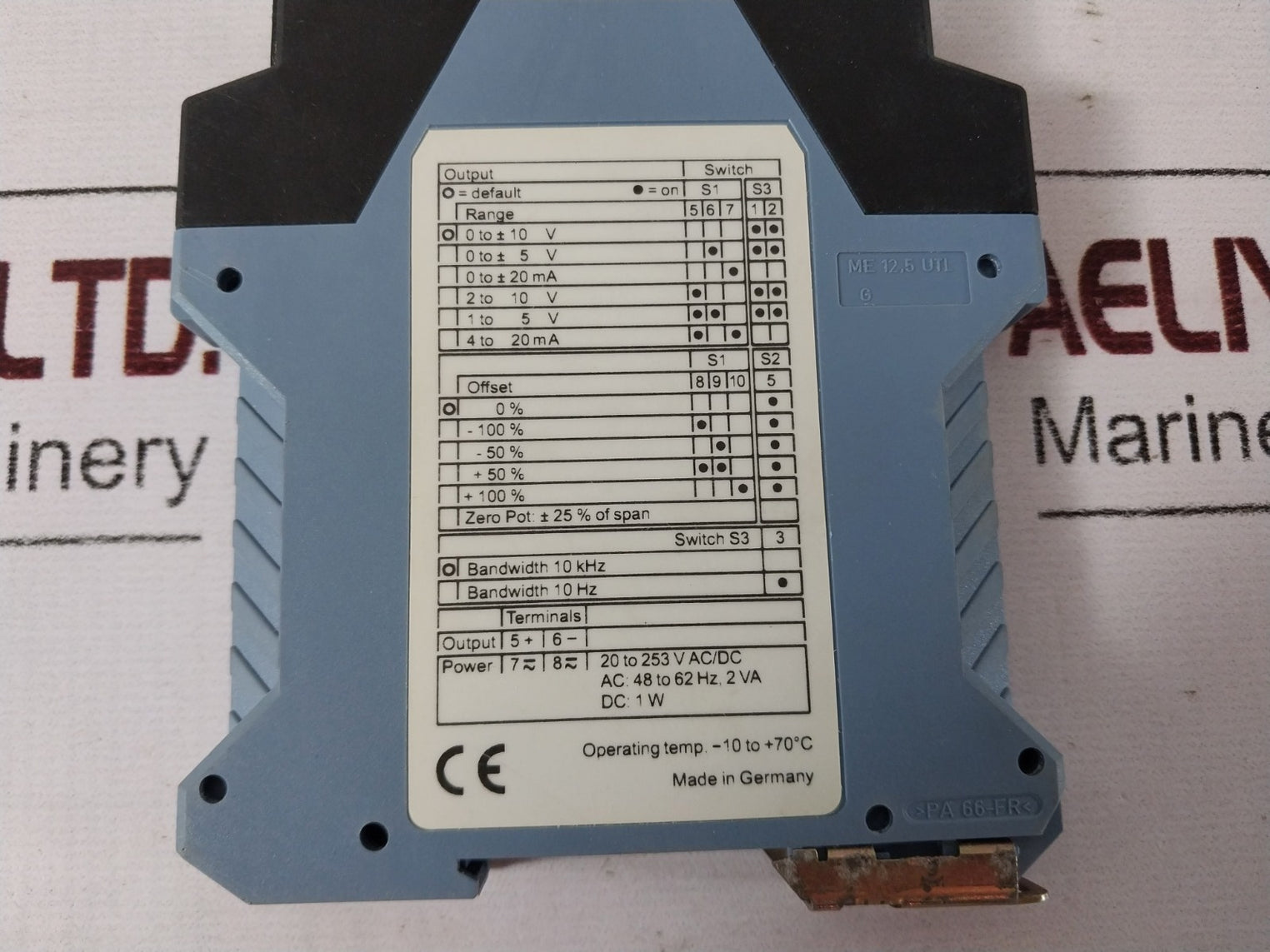 Knick P 27000 H1 Dc-isolation Amplifier 58284/8058407