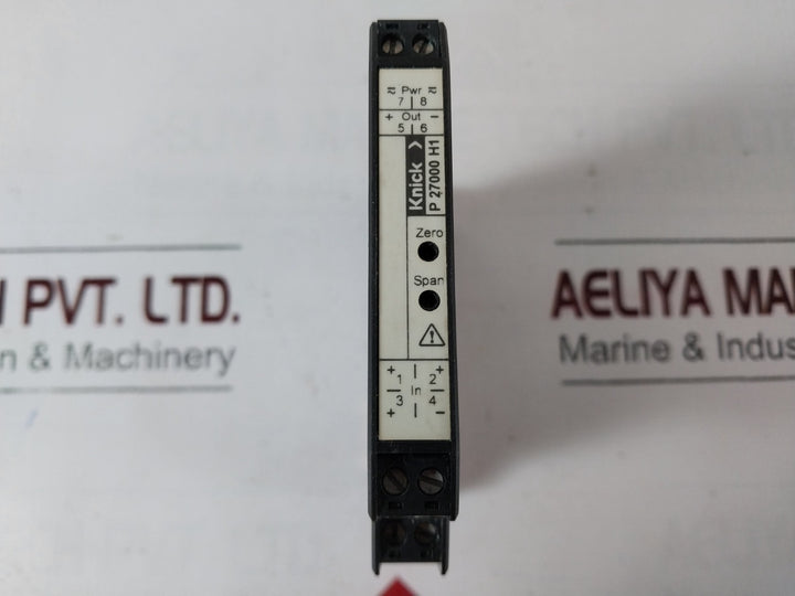 Knick P 27000 H1 Dc-isolation Amplifier 58284/8058407