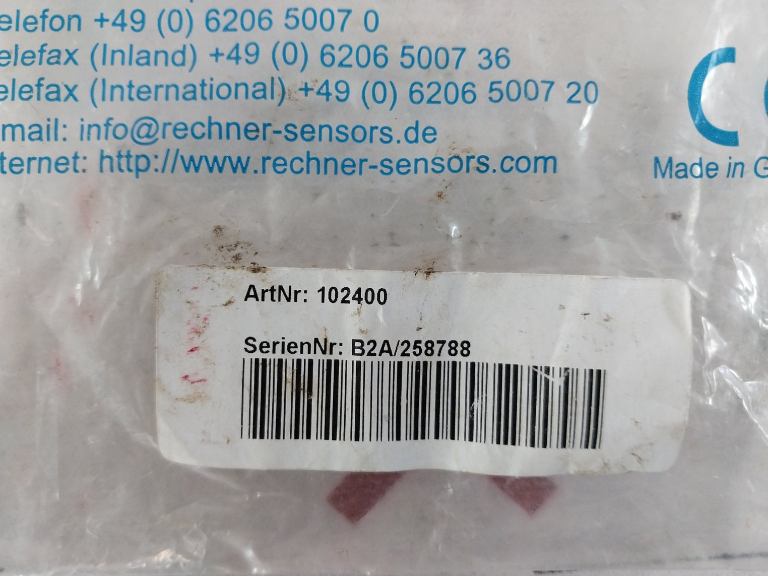 Rechner Ias-10-a22-s-m12-pa/Vab-z02-0 Inductive Proximity Sensor/Switch