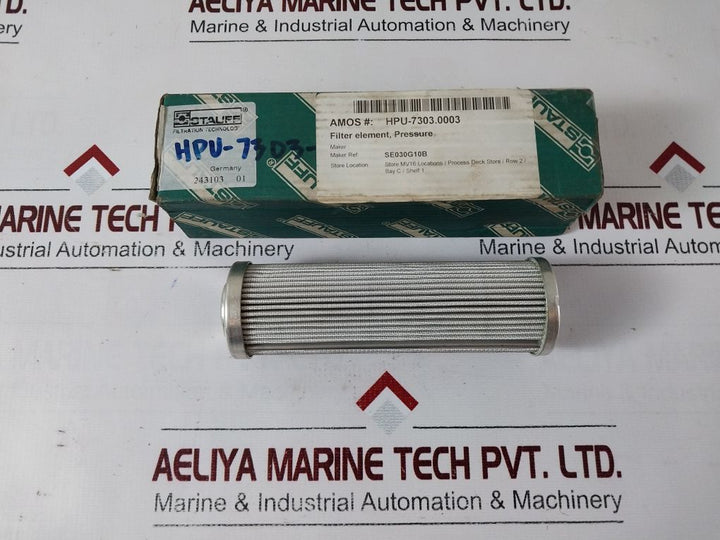 Stauff Se-030G10B/2 Pressure Filter Element 1020001853