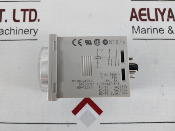 Omron H3Cr-a8 Mode: A Timer 0-1.2 Min 