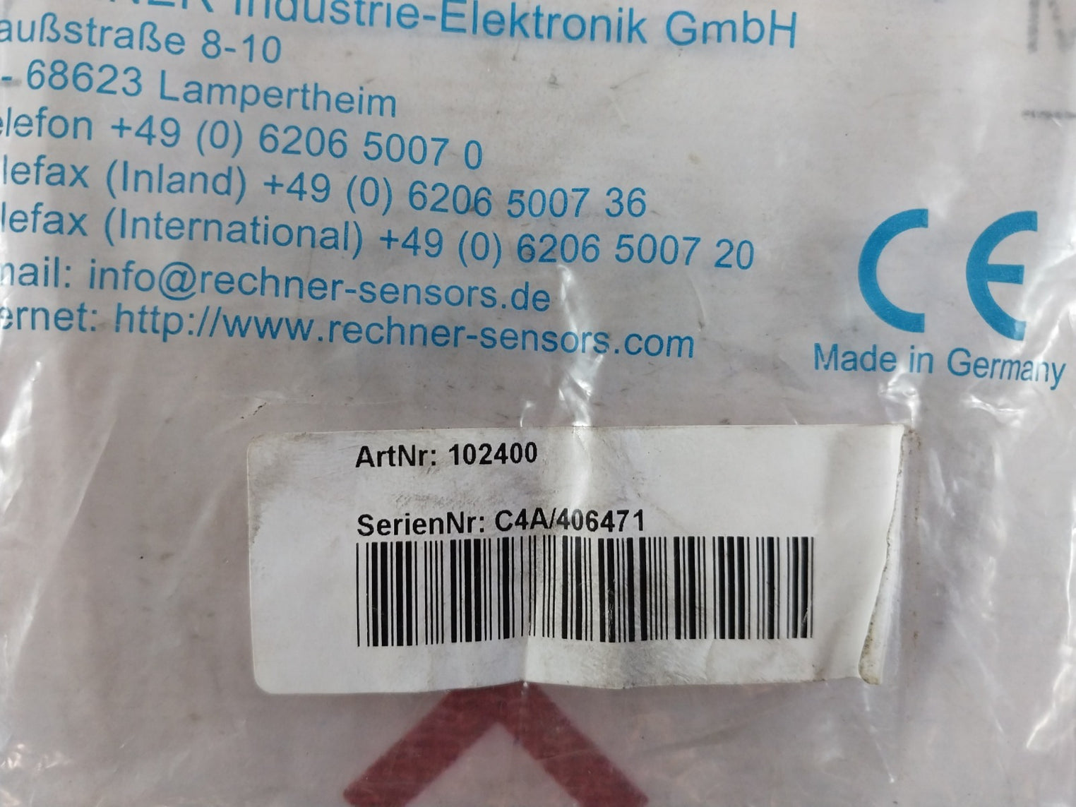 Rechner Ias-10-a22-s-m12-pa/Vab-z02-0 Rechner Inductive Sensor 102400