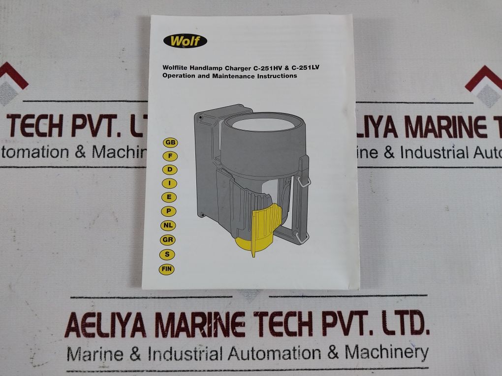 Wolf C-251 Hv Wolflite Handlamp Charger 